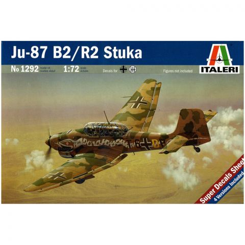 Бомбардировщик Ju-87 B2/R2 Stuka (1:72)