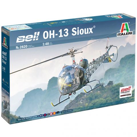 Вертолёт OH-13 Sioux (1:48)