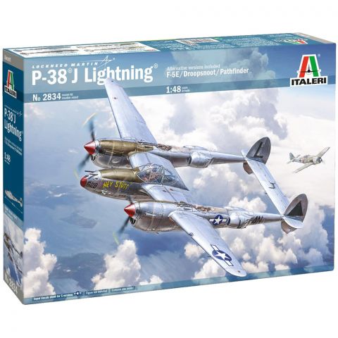 Истребитель P-38 J Lightning (1:48)
