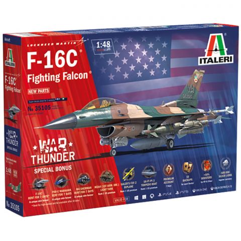 Самолёт F-16C Fighting Falcon (1:48)