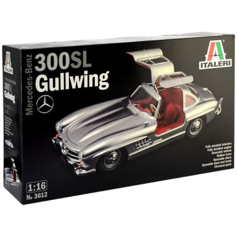 Автомобиль Mercedes-Benz 300 SL Gullwing (1:16)