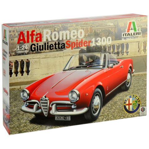 Автомобиль Alfa Romeo Giulietta Spider 1300 (1:24)