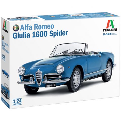 Автомобиль Alfa Romeo Giulia 1600 Spider (1:24)
