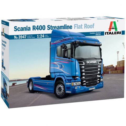 Грузовик Scania R400 Streamline Flat Roof (1:24)