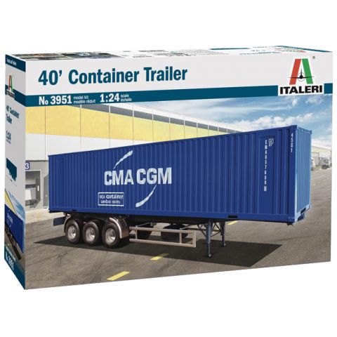 Трейлер Container trailer (1:24)