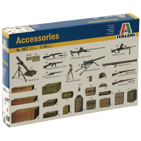Набор аксессуаров Second World War accessories and guns (1:35)