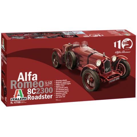 Автомобиль Alfa Romeo 8C 2300 Roadster (1:12)