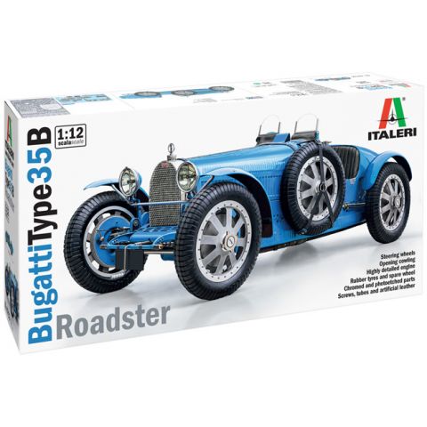 Автомобиль Bugatti Type 35B Roadster (1:12)