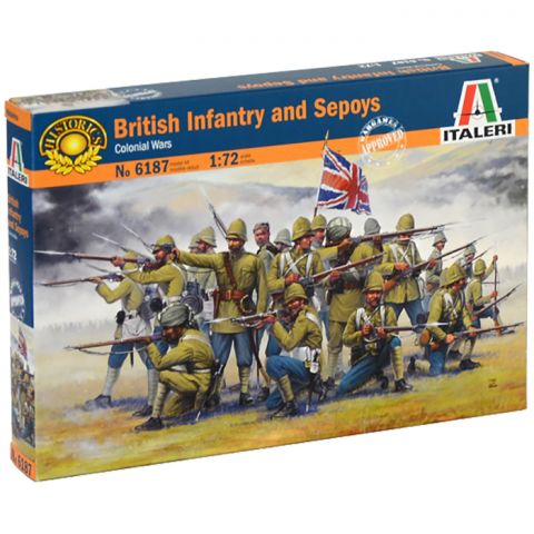 Набор Brirish Infantry and Sepoys (1:72)