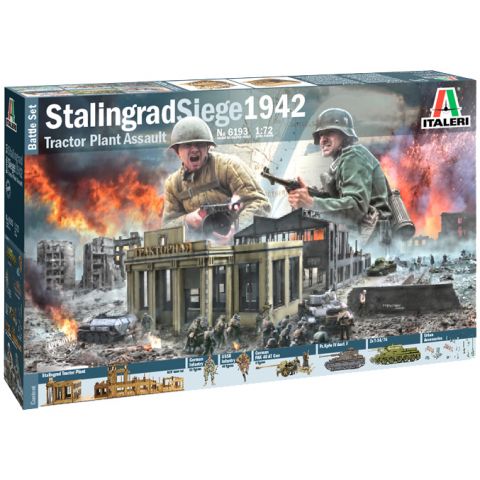 Набор Stalingrad Siege 1942: Tractor Plant Assault (1:72)