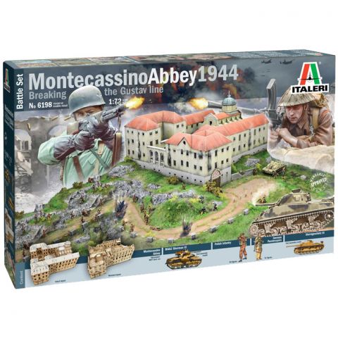 Набор Montecassino Abbey 1944: Breaking the Gustav Line (1:72)