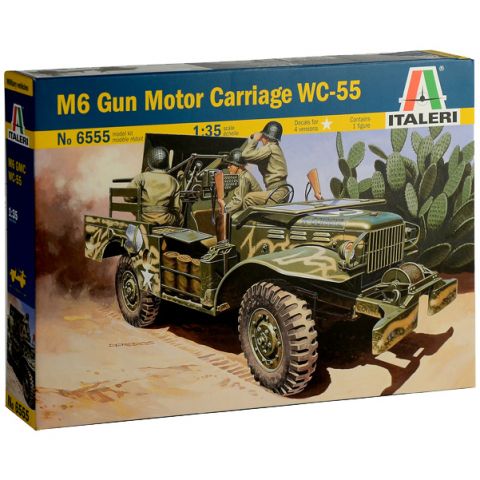 Самоходная артиллерийская установка M6 WC-55 (1:35)