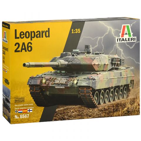Танк Leopard 2A6 (1:35)