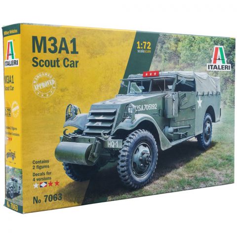 Бронетранспортёр M3A1 Scout Car (1:72)