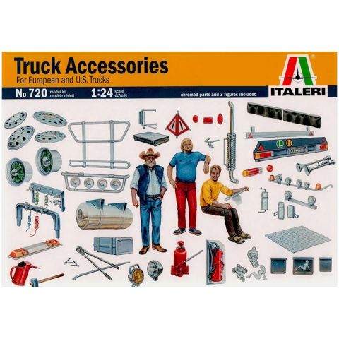 Набор аксессуаров Truck accessories for European and U.S. trucks (1:24)