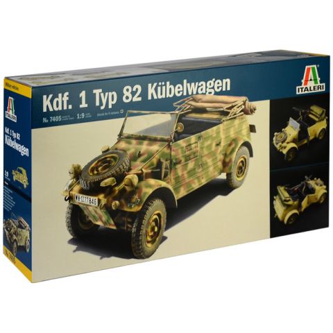 Автомобиль Kdf. 1 Typ 82 Kübelwagen (1:9)
