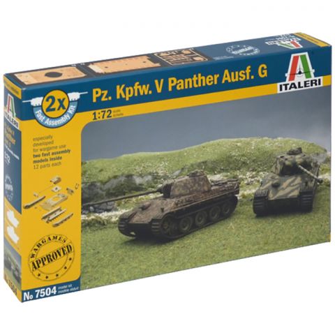 Набор танков Pz. Kpfw. V Panther Ausf.G (1:72)