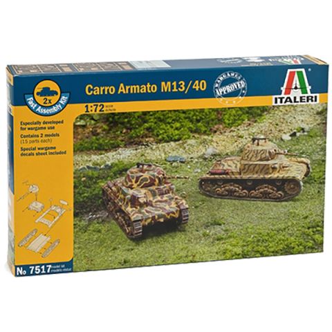 Набор танков Carro Armato M13/40 (1:72)