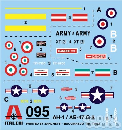Вертолёт AH-1 / AB-47 (1:72) фото 2