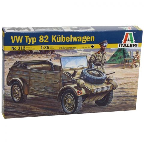 Автомобиль VW Typ 82 Kubelwagen (1:35)