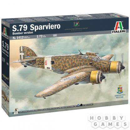 Бомбардировщик S.79 Sparviero Bomber version (1:72)