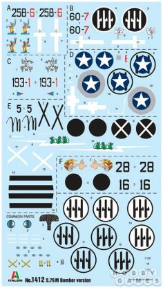 Бомбардировщик S.79 Sparviero Bomber version (1:72) фото 2