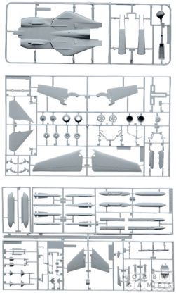 Истребитель F-14A Tomcat (1:72) фото 3