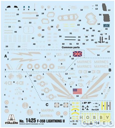 Истребитель F-35 B Lightning II (1:72) фото 2