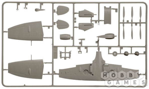 Истребитель Spitfire Mk. V / Mk. IX (1:72) фото 4