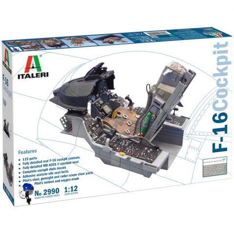 Кабина F-16 (1:12)