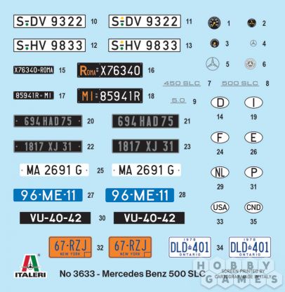 Автомобиль Mercedes Benz 500 SLC (1:24) фото 2