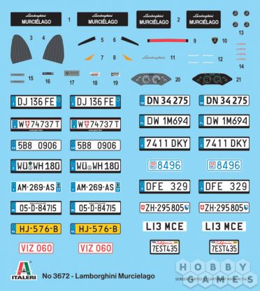 Автомобиль Lamborghini Murcielago (1:24) фото 3