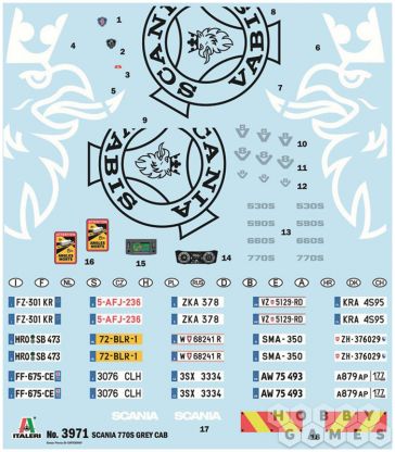 Грузовой автомобиль Scania 770S 4x2 Normal Roof "Grey Cab" (1:24) фото 3
