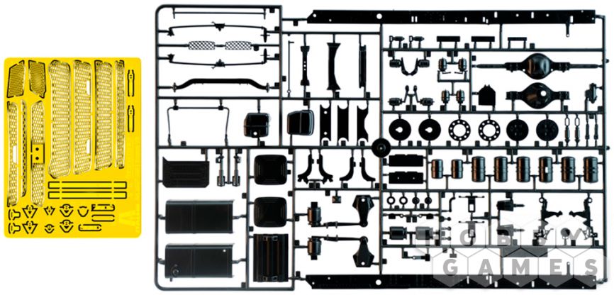 Грузовой автомобиль Scania 770S 4x2 Normal Roof "Grey Cab" (1:24) фото 7
