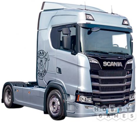 Грузовой автомобиль Scania 770S 4x2 Normal Roof "Grey Cab" (1:24) фото 2