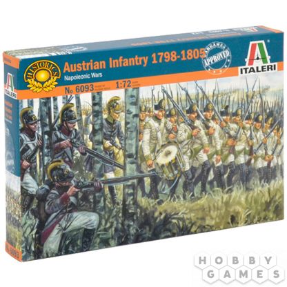 Набор Austrian Infantry 1798-1805, Napoleonic Wars (1:72)