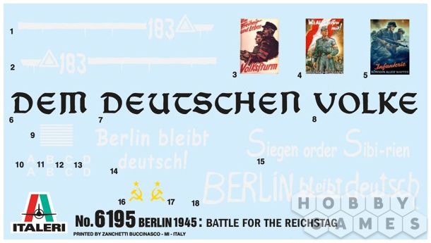Набор Battle for the Reichstag (1:72) фото 3