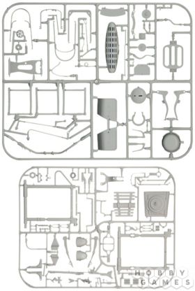 Немецкий военный мотоцикл с коляской (1:9) фото 6