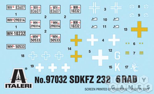 Бронеавтомобиль Sd. Kfz. 232 6 Rad. (1:72) фото 3