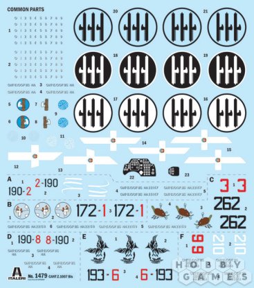 Вопросы про Бомбардировщик CANT Z.1007bis Alcione (1:72) фото 5