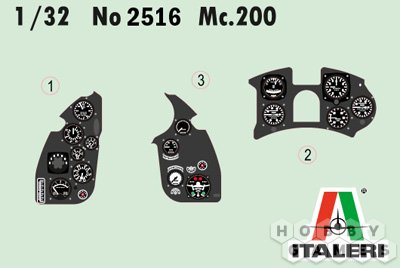 Истребитель Macchi MC.200 Saetta (1:32) фото 10
