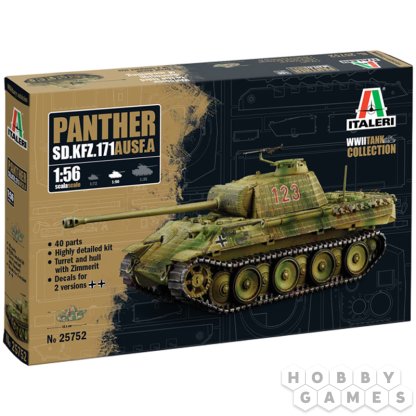 Вопросы про Танк Panther Sd.Kfz.171 Ausf. A (1:56)
