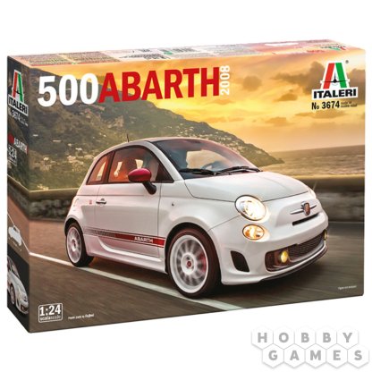 Автомобиль 500 Abarth 2008 (1:24)