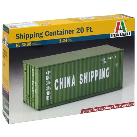 Shipping Container 20 Ft. (1:24)