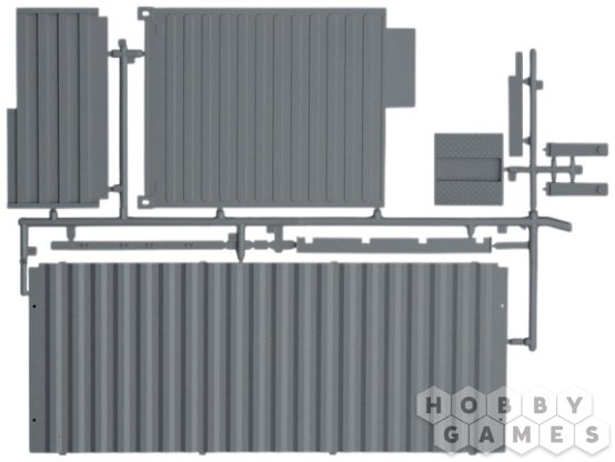 Shipping Container 20 Ft. (1:24) фото 2