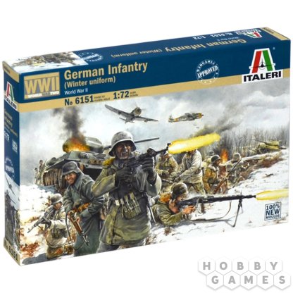 Отзывы о Набор German Infantry (Winter uniform), World War II (1:72)