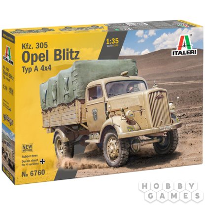 Вопросы про Грузовой автомобиль Kfz.305 Opel Blitz Typ A 4x4 (1:35)
