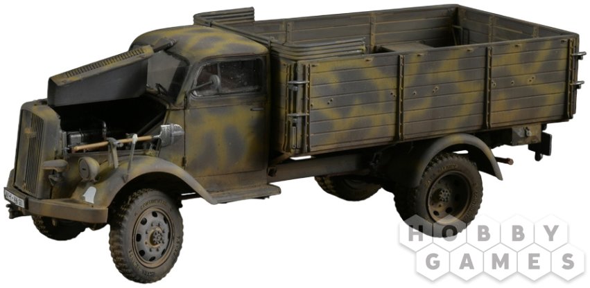 Вопросы про Грузовой автомобиль Kfz.305 Opel Blitz Typ A 4x4 (1:35) фото 2