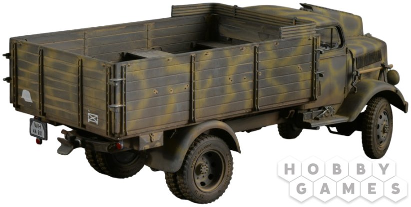 Вопросы про Грузовой автомобиль Kfz.305 Opel Blitz Typ A 4x4 (1:35) фото 4