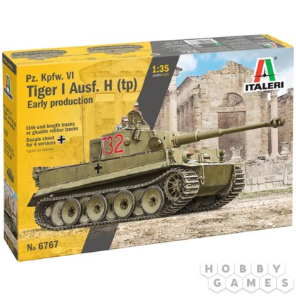 Танк Pz. Kpfw VI Tiger I Ausf. H (tp) Early production (1:35)